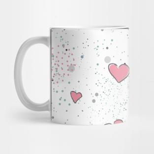 Heart Pattern Mug